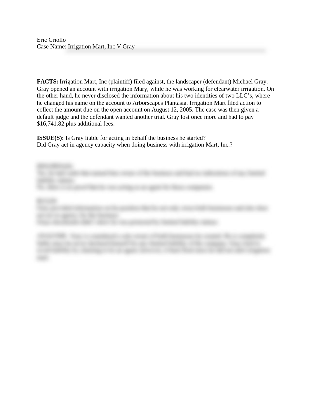 Irrigation Mart, Inc V Gray.docx_dwv8zdd416c_page1