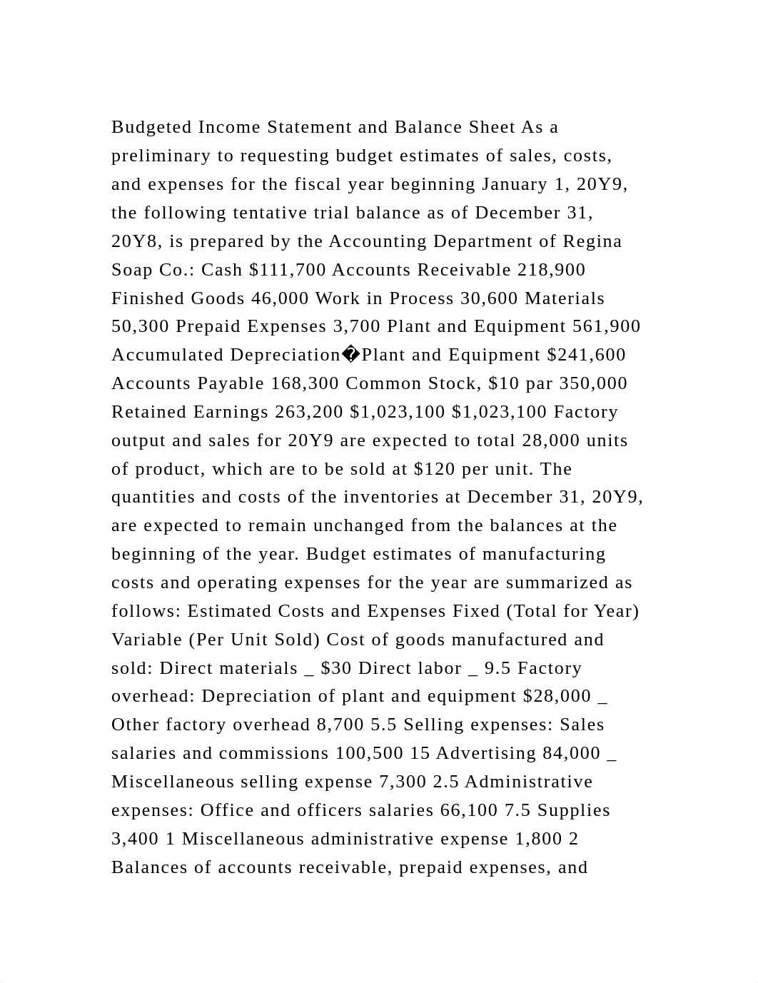 Budgeted Income Statement and Balance Sheet As a preliminary to requ.docx_dwvsadghmsa_page2