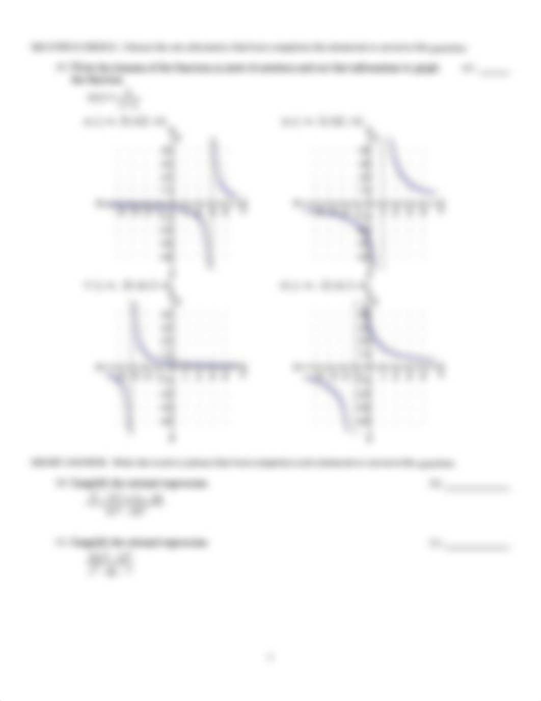 Rational Functions, Expressions, Exponents, and Radicals Review.pdf_dwvxy95etwz_page3