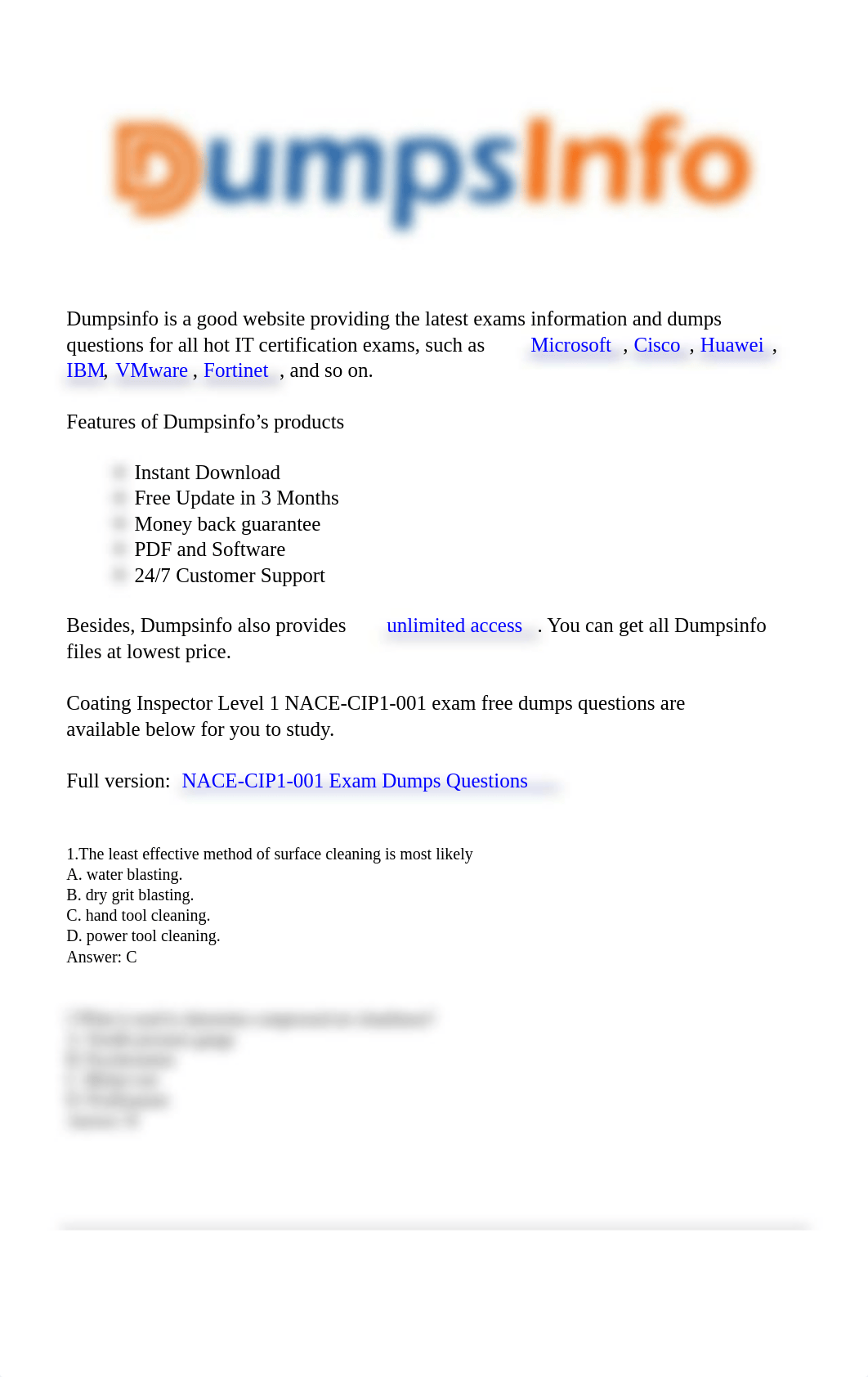 NACE-CIP1-001 Coating Inspector Level 1 Dumps.pdf_dwwujs82z8n_page1