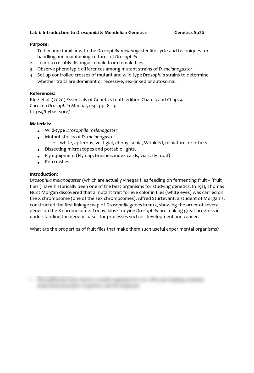 01 Lab Drosophila-W1-Cross-Sp20 - student.pdf_dwwuwdf79s9_page1