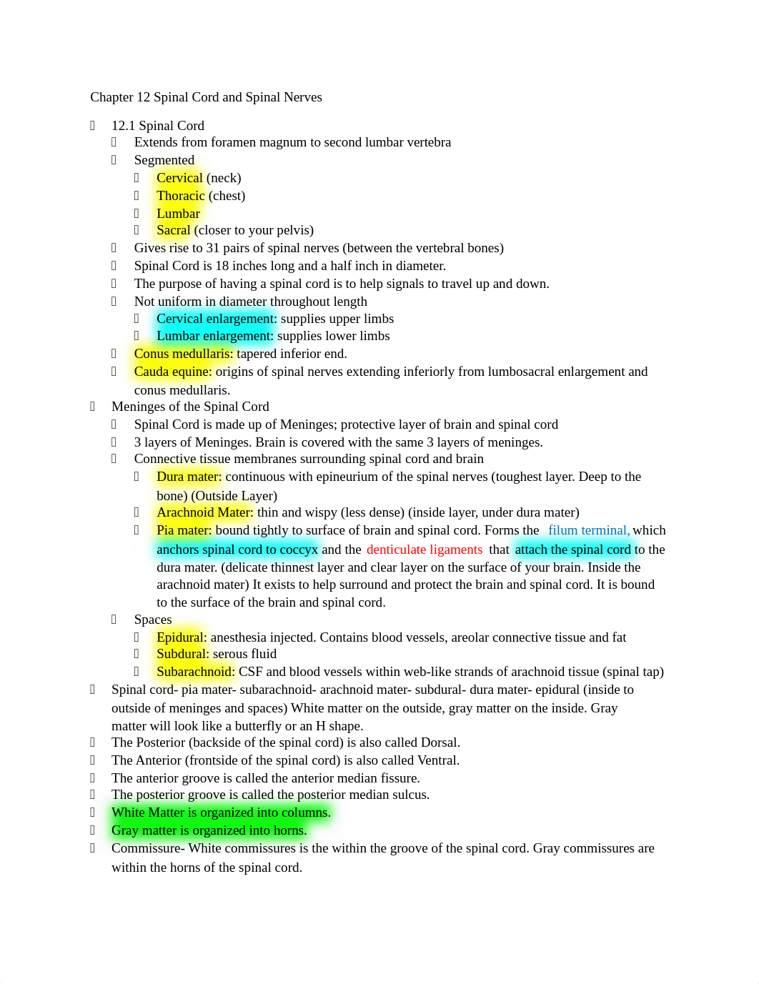 Chapter 12 Spinal Cord and Spinal Nerves_dwwy0oxsggw_page1