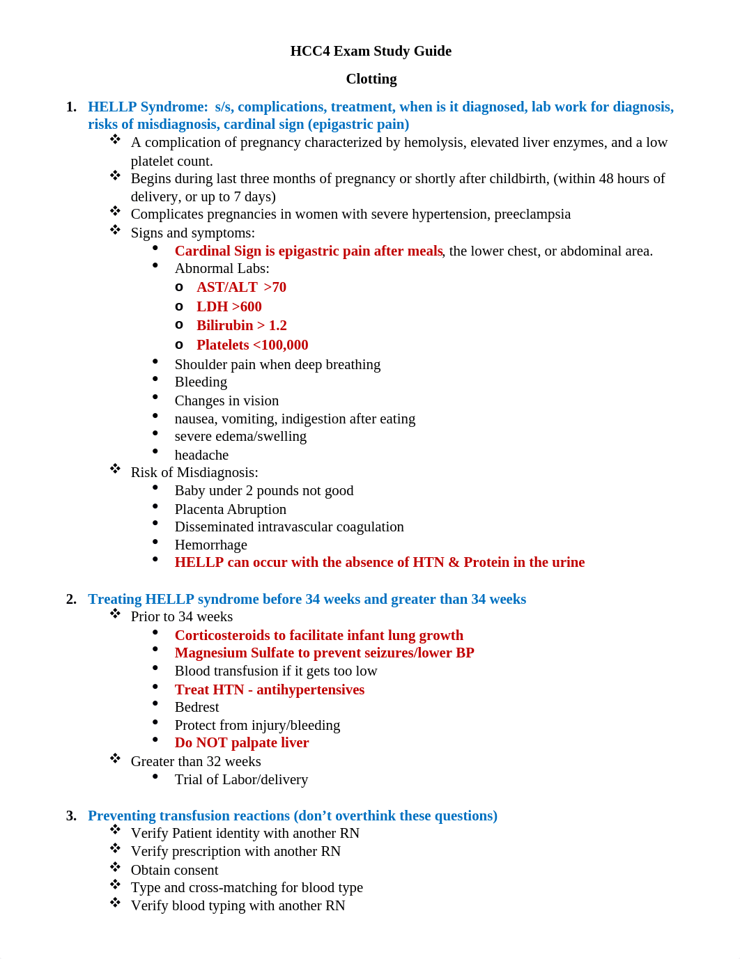 Clotting Exam Study Guide.docx_dwwyiyfaq5e_page1