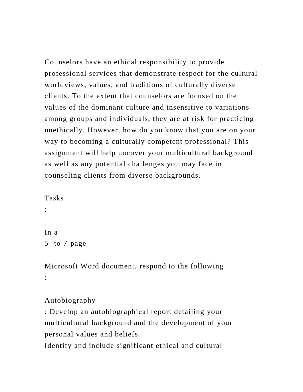 Counselors have an ethical responsibility to provide professional .docx_dwx2136yo5t_page2