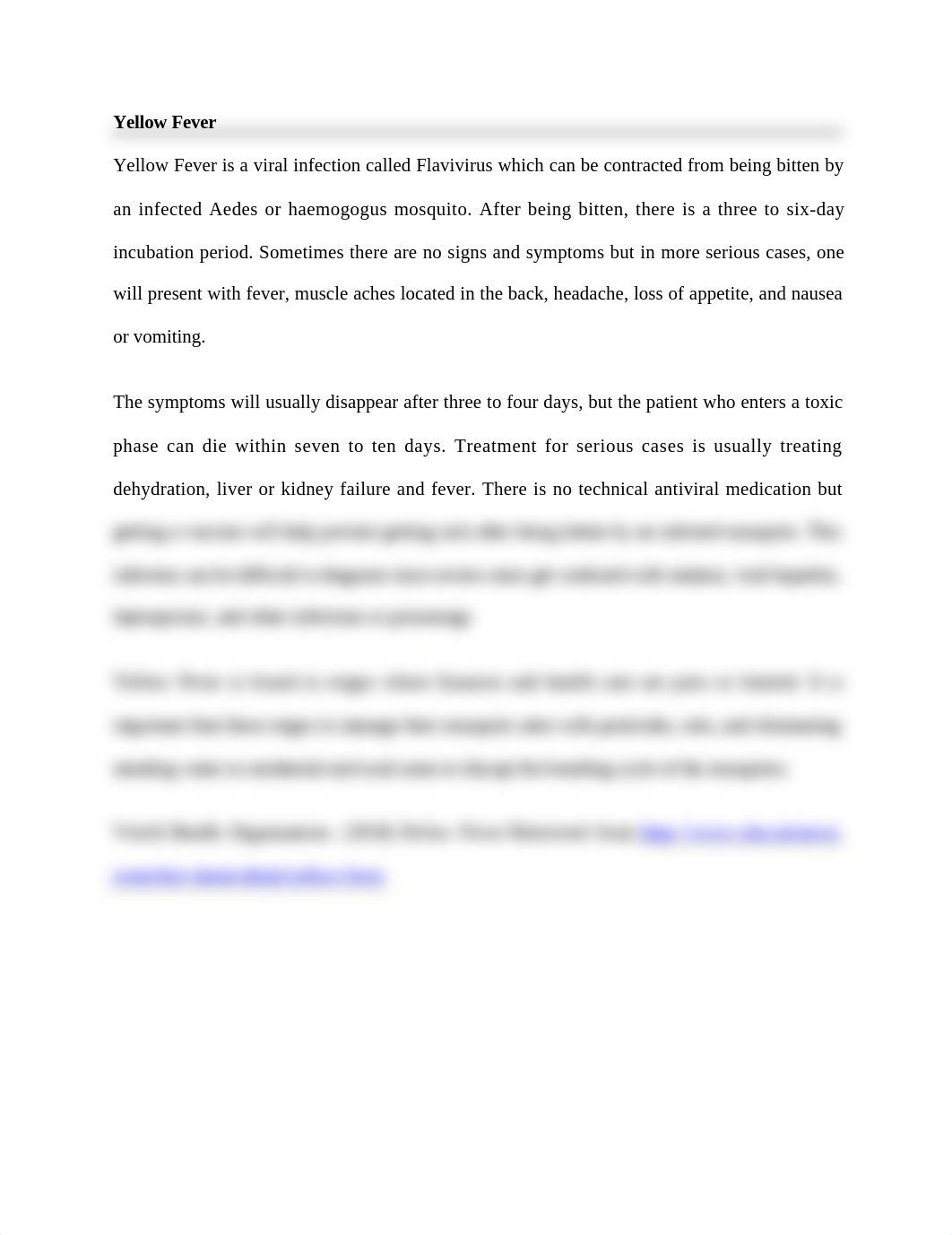 Discussion Post Yellow Fever.docx_dwx2rcgdau2_page1