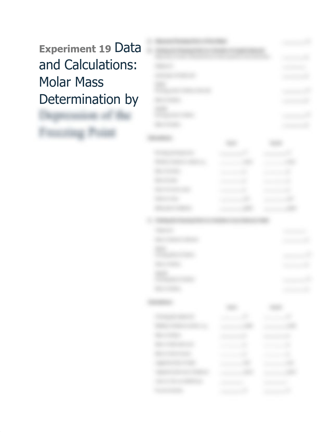 Experiment 19 Molar Mass Determination by Depression of the Freezing Point.pdf_dwx9j1tlqcy_page1