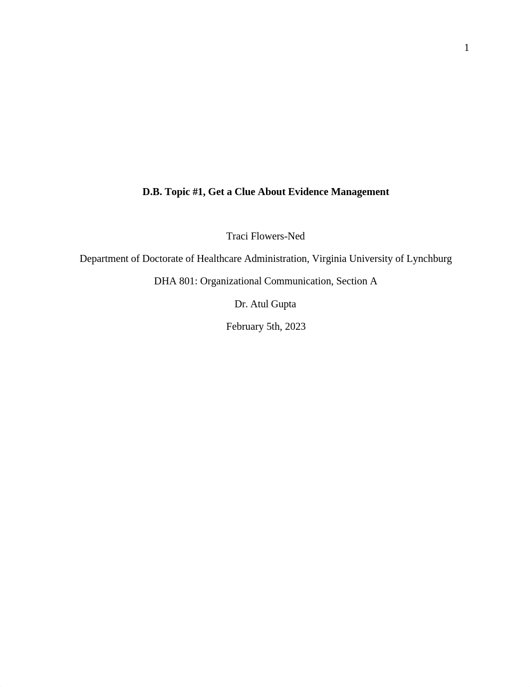 D.B. Topic 1 Get a Clue About Evidence Management.docx_dwxad4r9m42_page1