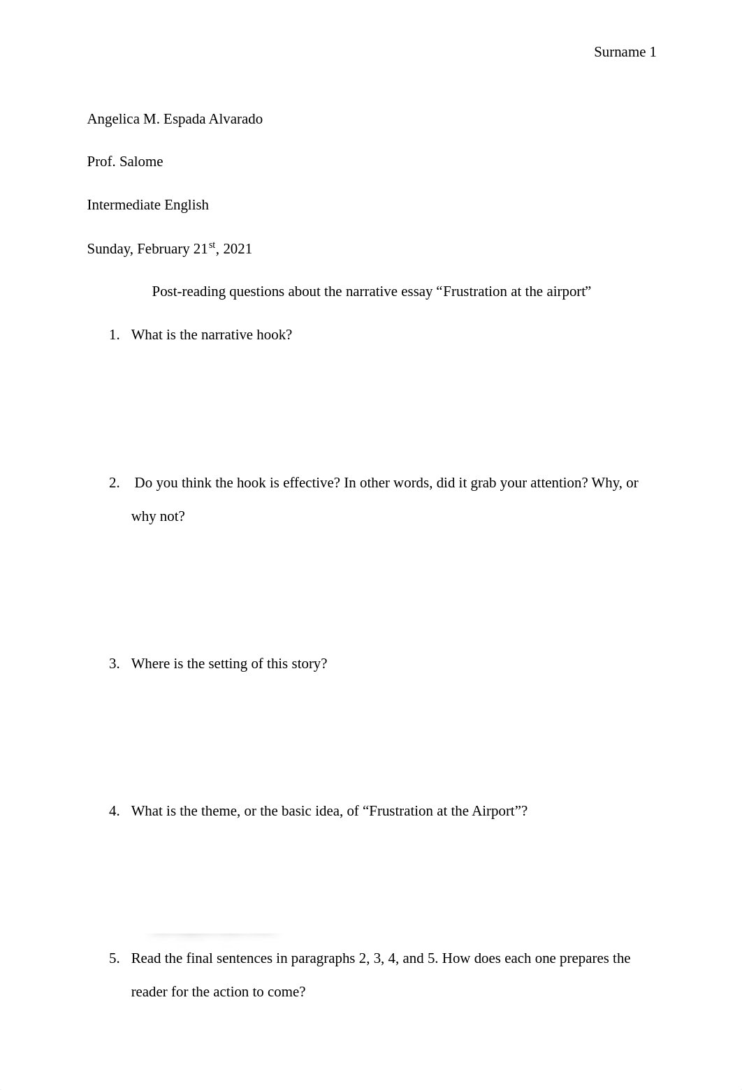 Post_reading questions of the Narrative Essay.pdf_dwxtmy8plo4_page1