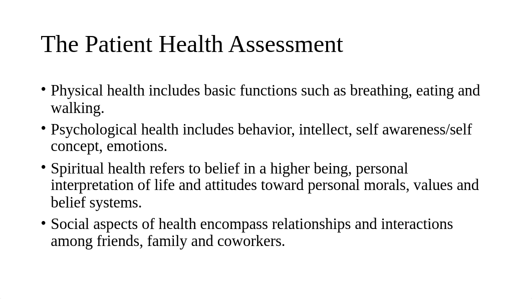 Intro to Health Assessment General Survey, Measurement - Health Assessment - Butler.pptx_dwxutegzpdq_page5