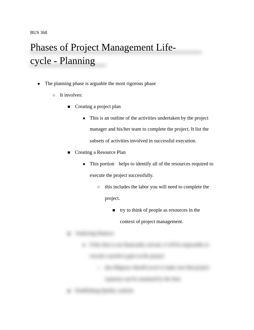 BUS 368 Management Skills - The Phases of Project Management - Planning_dwxxg1j150l_page1