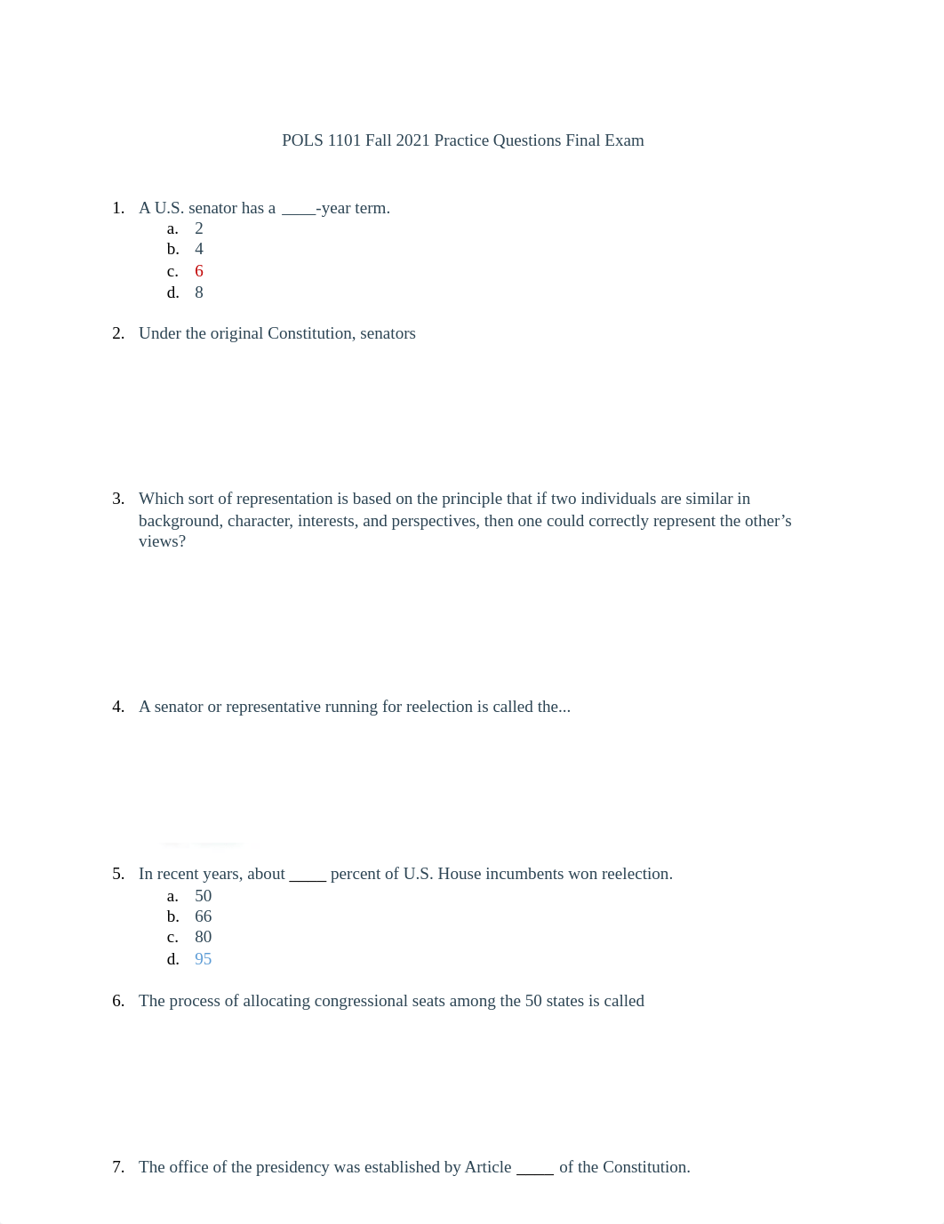 POLS 1101 Fall 2021 Practiced Questions Final Exam.docx_dwxxm9uumiz_page1