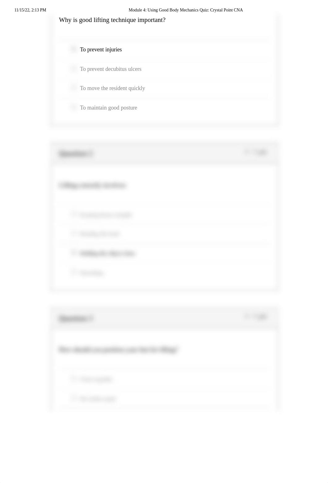 Module 4_ Using Good Body Mechanics Quiz_ Crystal Point CNA.pdf_dwxz6elkqb6_page2