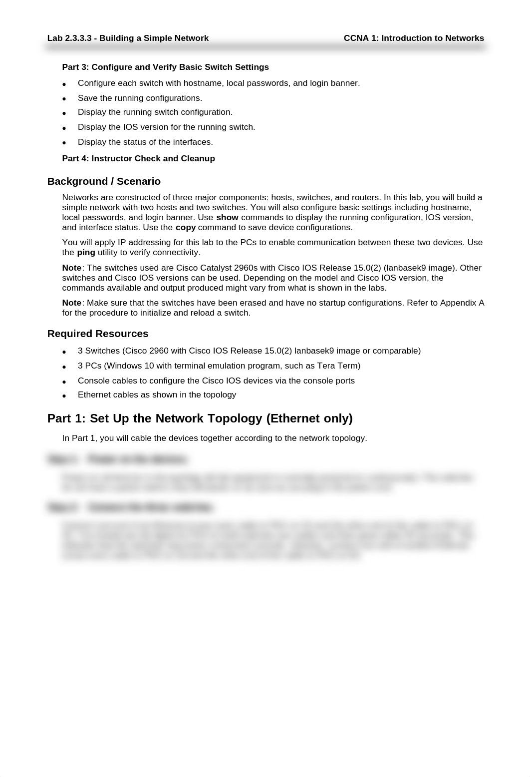 CCNA 1_Lab_2.3.3.3_Building a Simple Network_F2018.pdf_dwy109og44l_page2