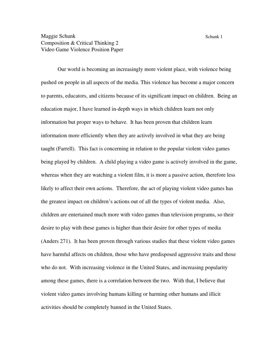 CC 2 position paper violent video games_dwy3r1111lq_page1