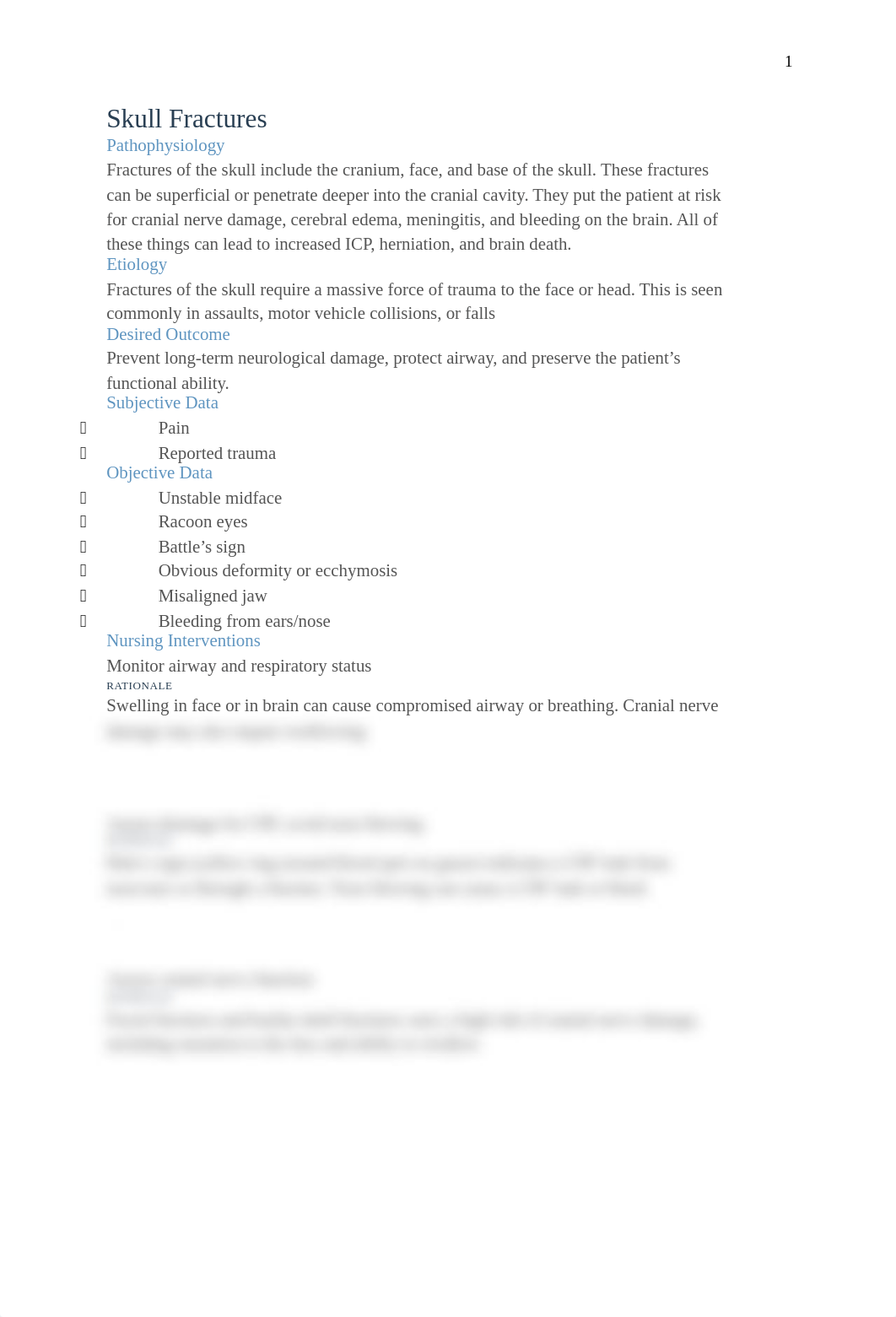 Skull Fractures nursing interventions.docx_dwyku49ryfp_page1