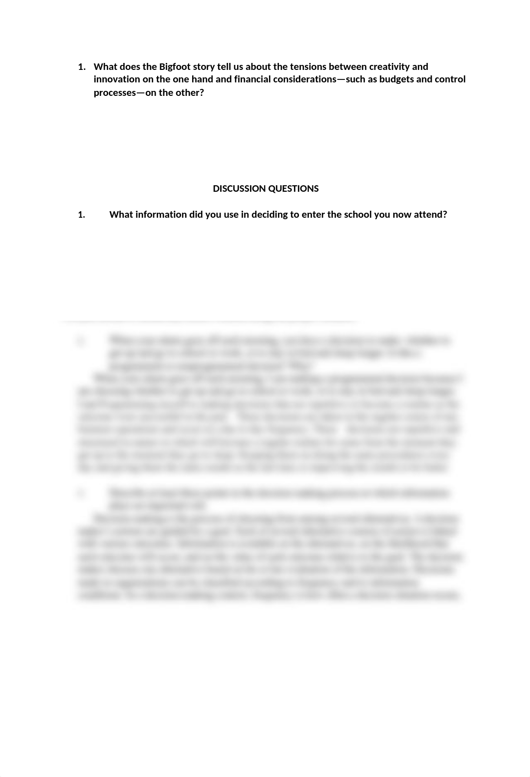 What does the Bigfoot story tell us about the tensions between creativity and innovation on the one_dwypo14pjn4_page1