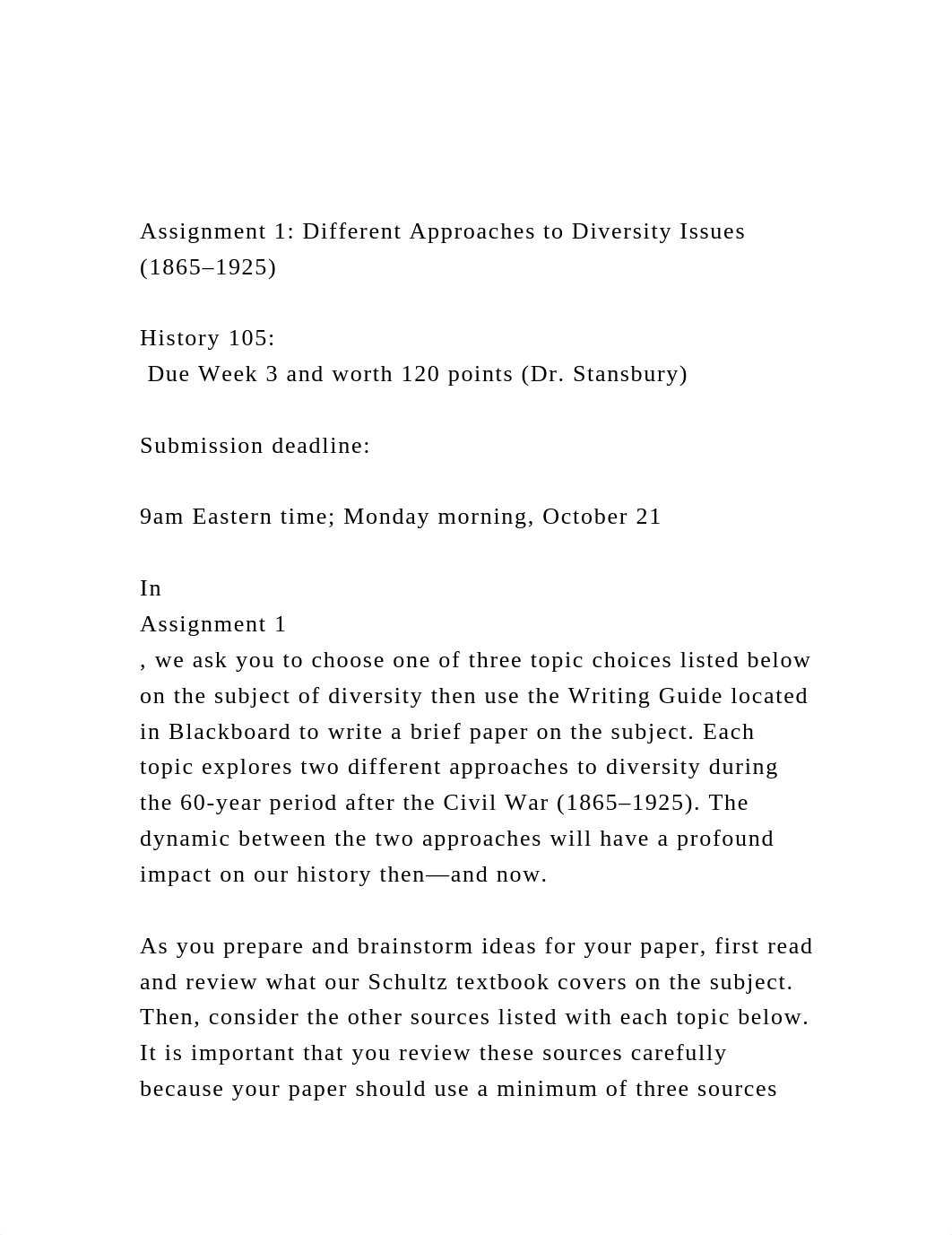 Assignment 1 Different Approaches to Diversity Issues (1865-192.docx_dwzbkqkyqki_page2