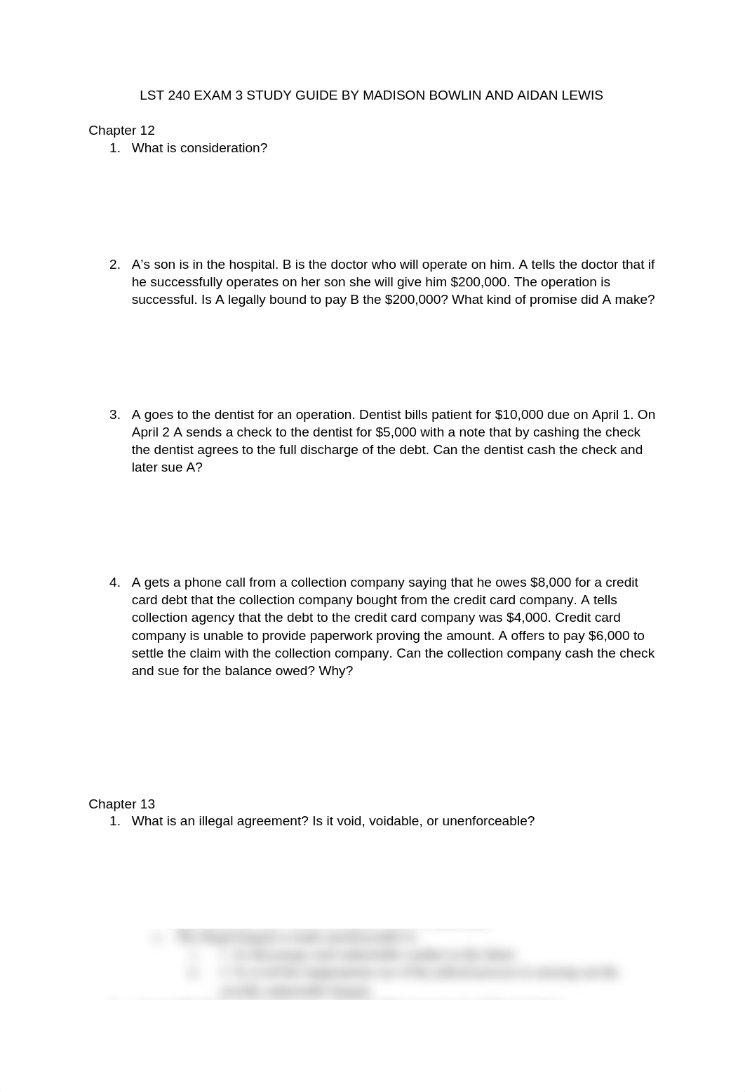 LST 240 EXAM 3 STUDY GUIDE_dwzijat8n89_page1