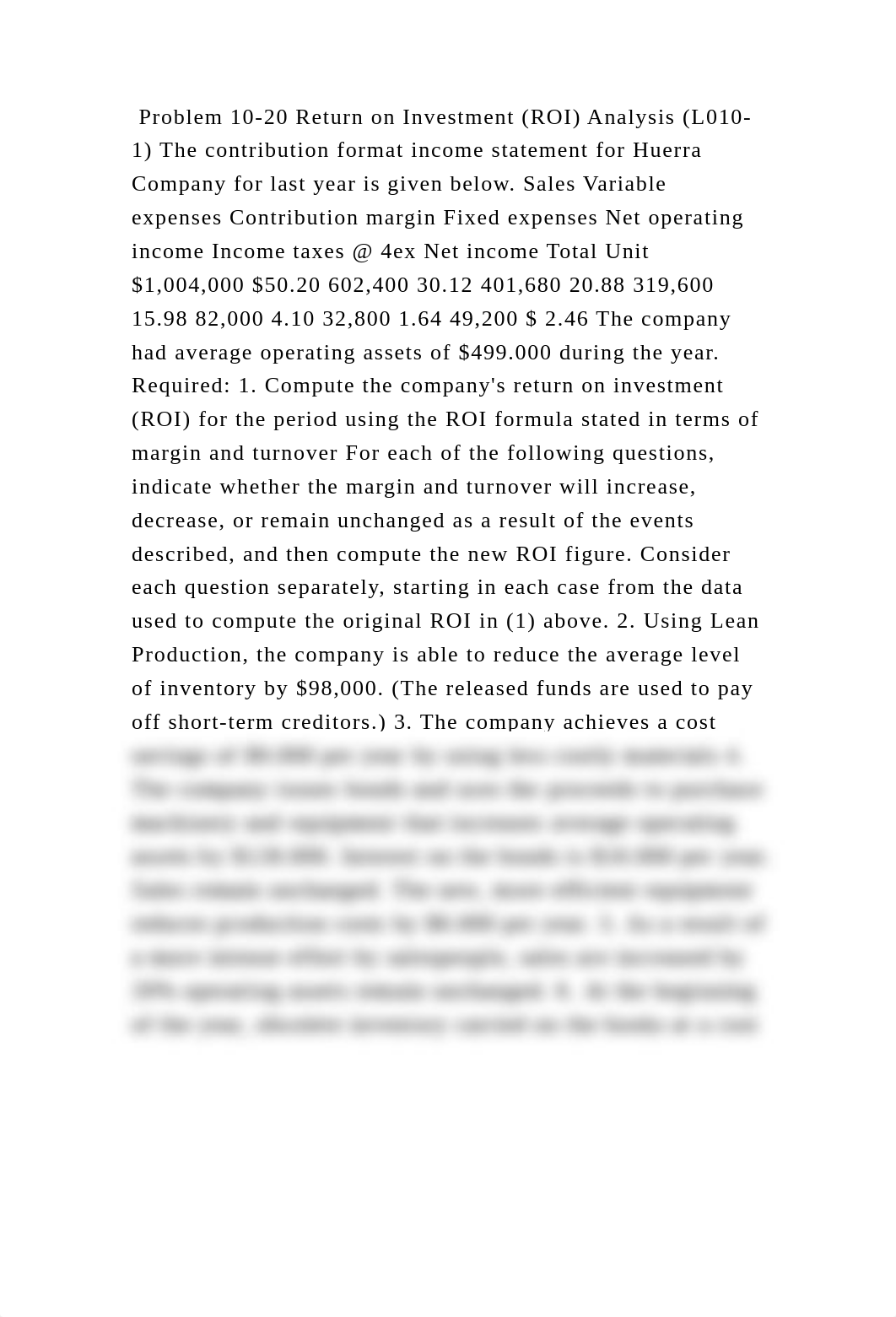 Problem 10-20 Return on Investment (ROI) Analysis (L010-1) The contri.docx_dx02xc6eqyc_page2