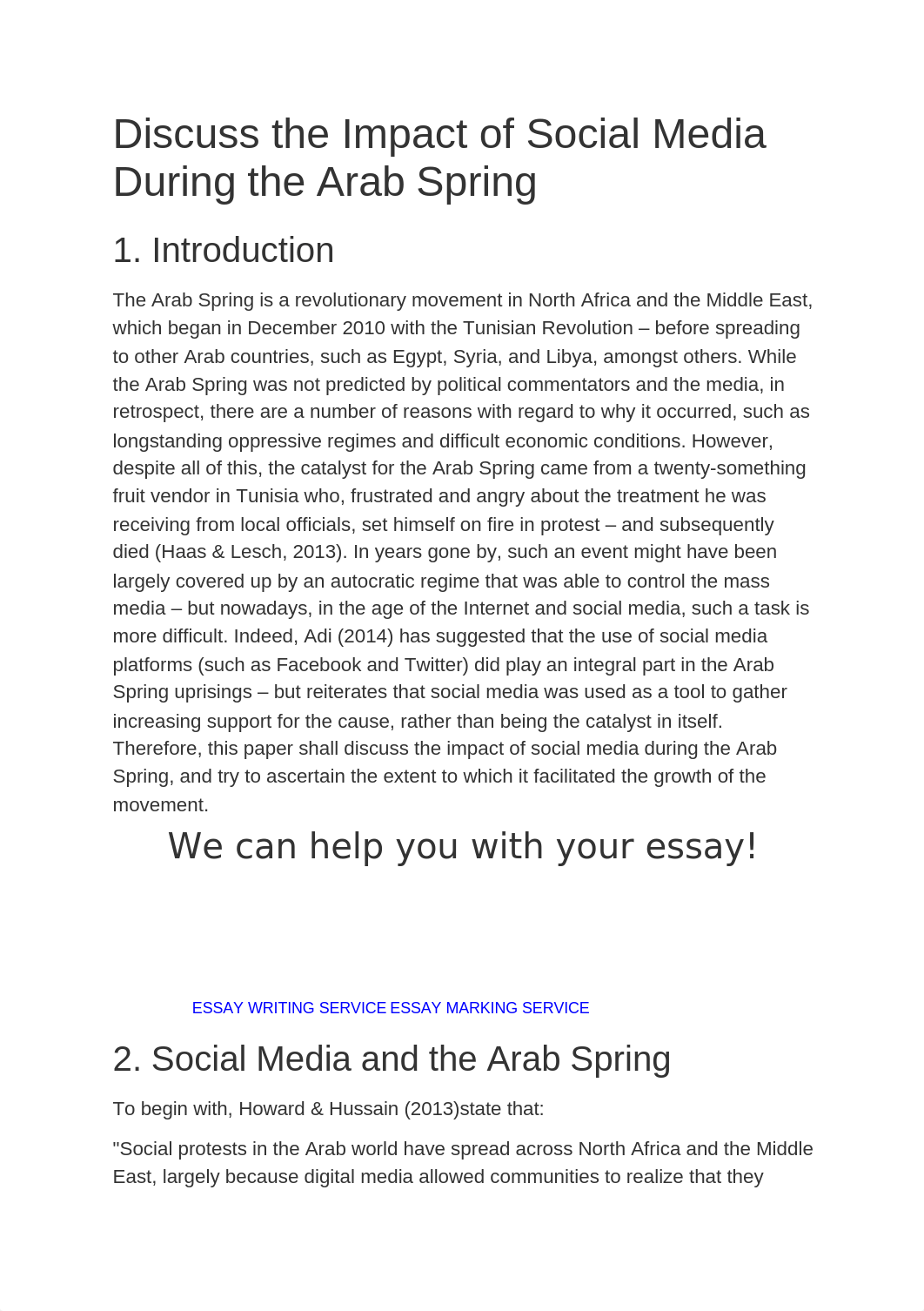 Discuss the Impact of Social Media During the Arab Spring_dx0qcr3es0v_page1