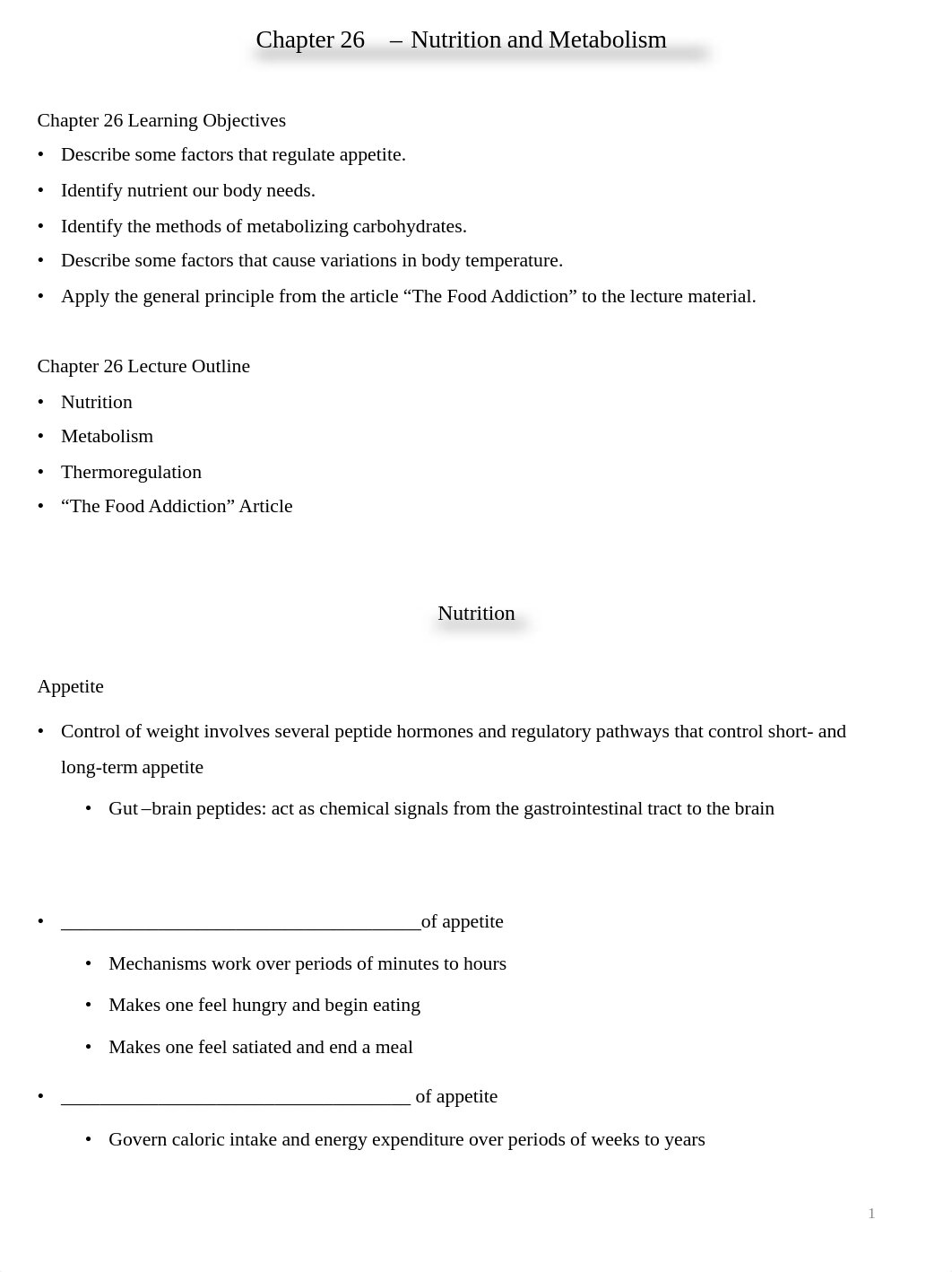 A&P Chapter 26 - Nutrition and Metabolism Notes (1).pdf_dx0rqyyd6hv_page1