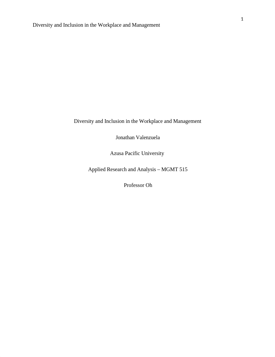 Diversity and Inclusion in the Workplace and Management.docx_dx0xpqh437b_page1