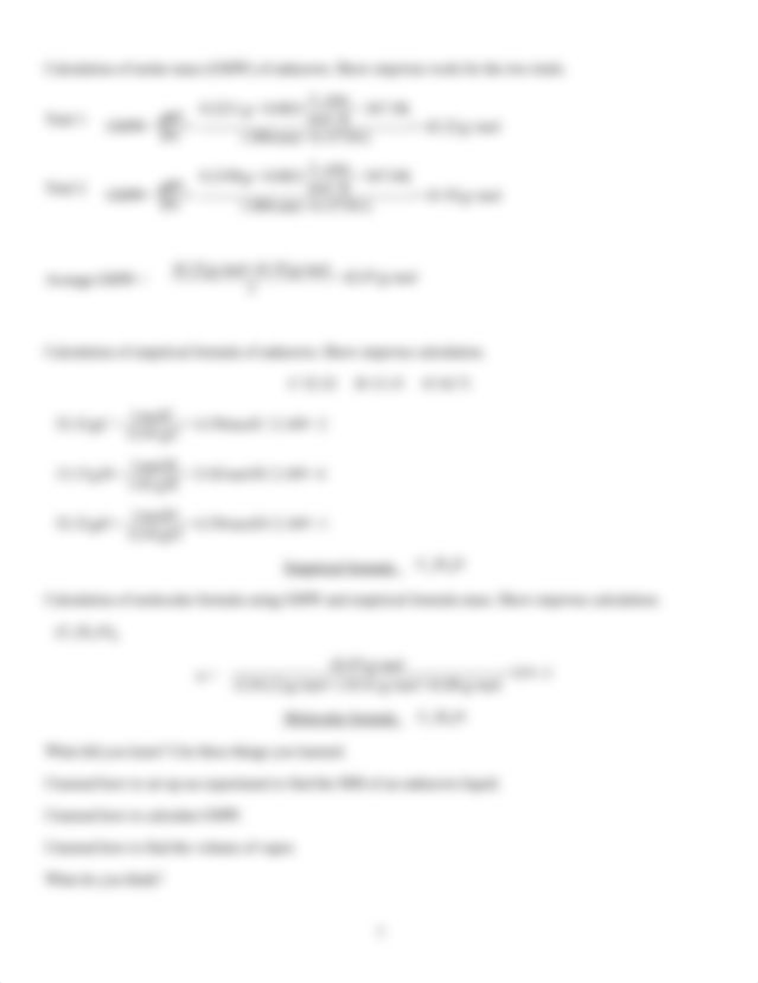 CHEM1A Molar Mass Lab Report Template.docx_dx13vs8h7e4_page2