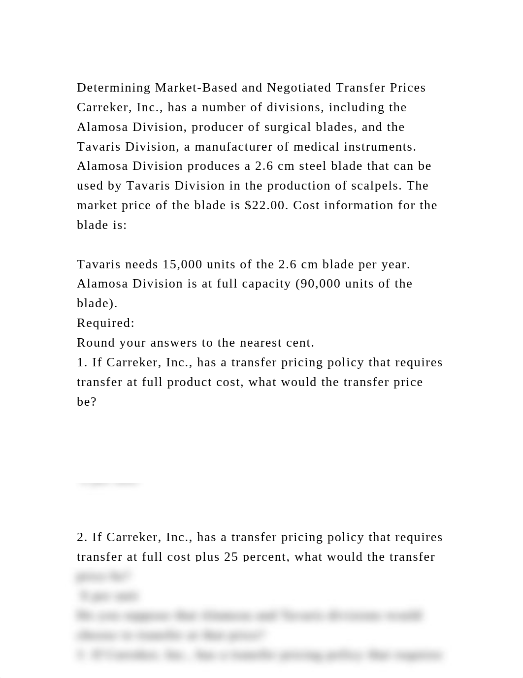 Determining Market-Based and Negotiated Transfer PricesCarreker, I.docx_dx192vrdq1m_page2