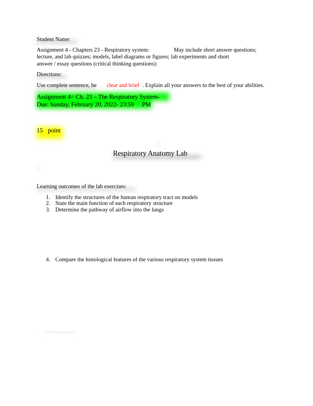 Assignment 4- Ch. 23- Respiratory system - B - Copy-Luke Lorson.pdf_dx1ccqwxsdu_page1