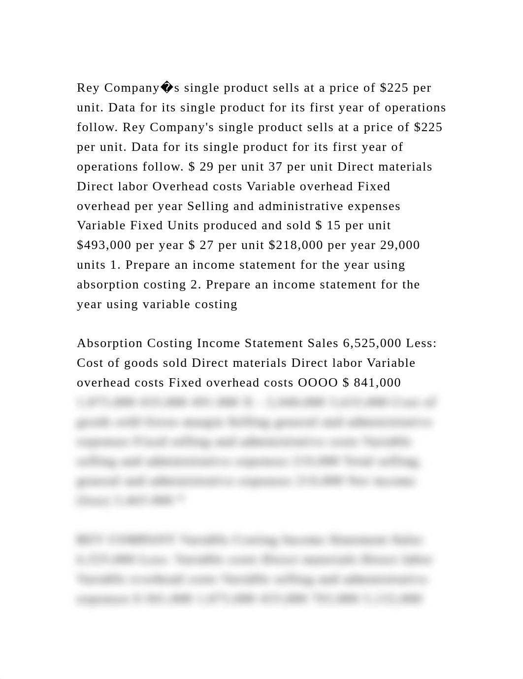 Rey Company�s single product sells at a price of $225 per unit. Data.docx_dx1eqhwb3i0_page2