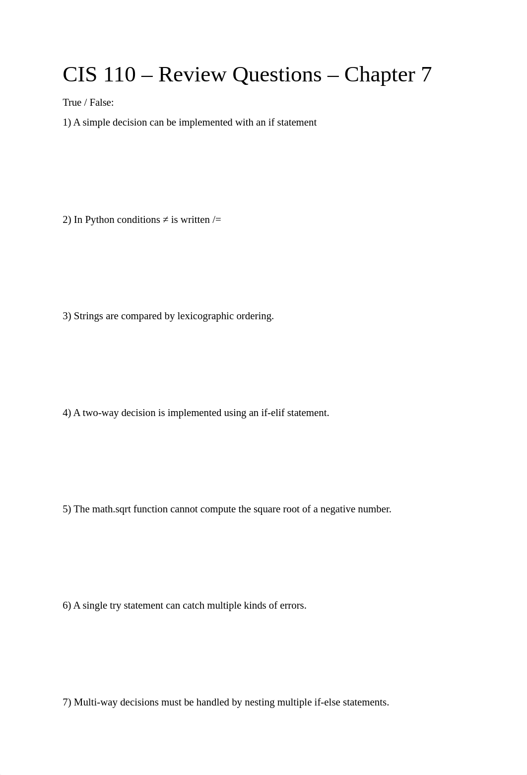 CIS 110 - Chapter 7 - Review Questions.docx_dx1lrzcfnbx_page1