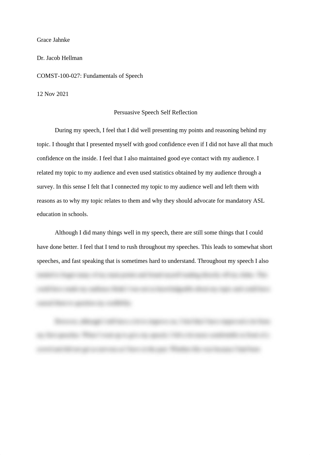 Grace Jahnke- Self Reflection- Persuasive Speech.docx_dx1vpfuj5ax_page1