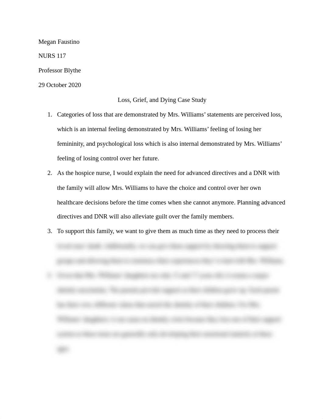 Loss, Grief, Dying Case Study.docx_dx1wjgdpqci_page1