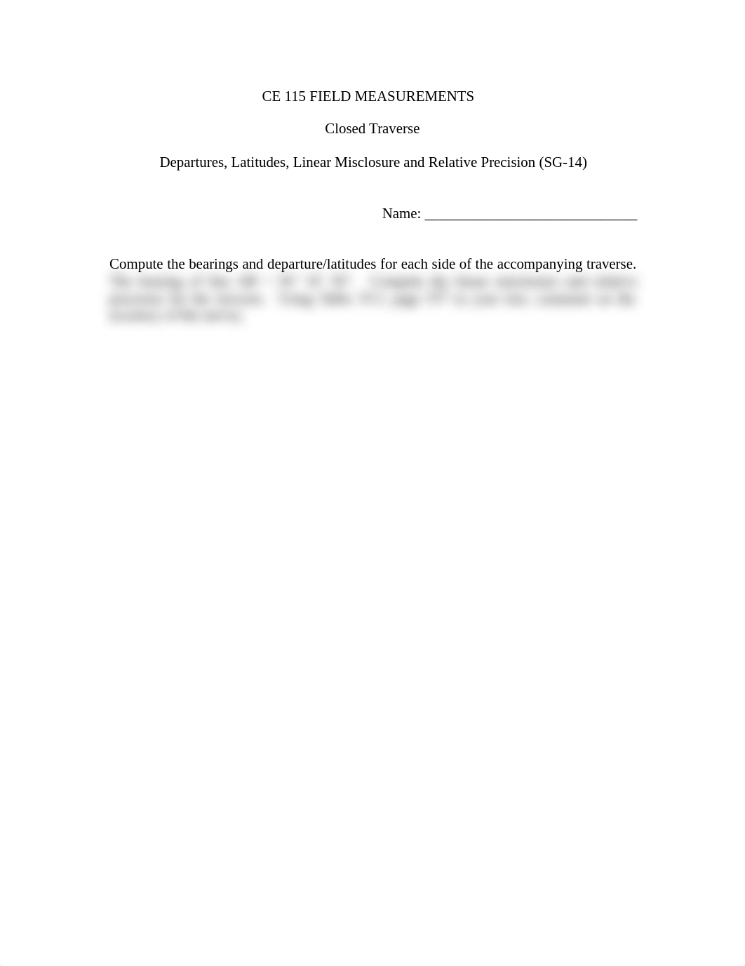 Departures, Latitudes, Linear Misclosure and Relative Precision (SG-14)_dx22tgba9di_page1