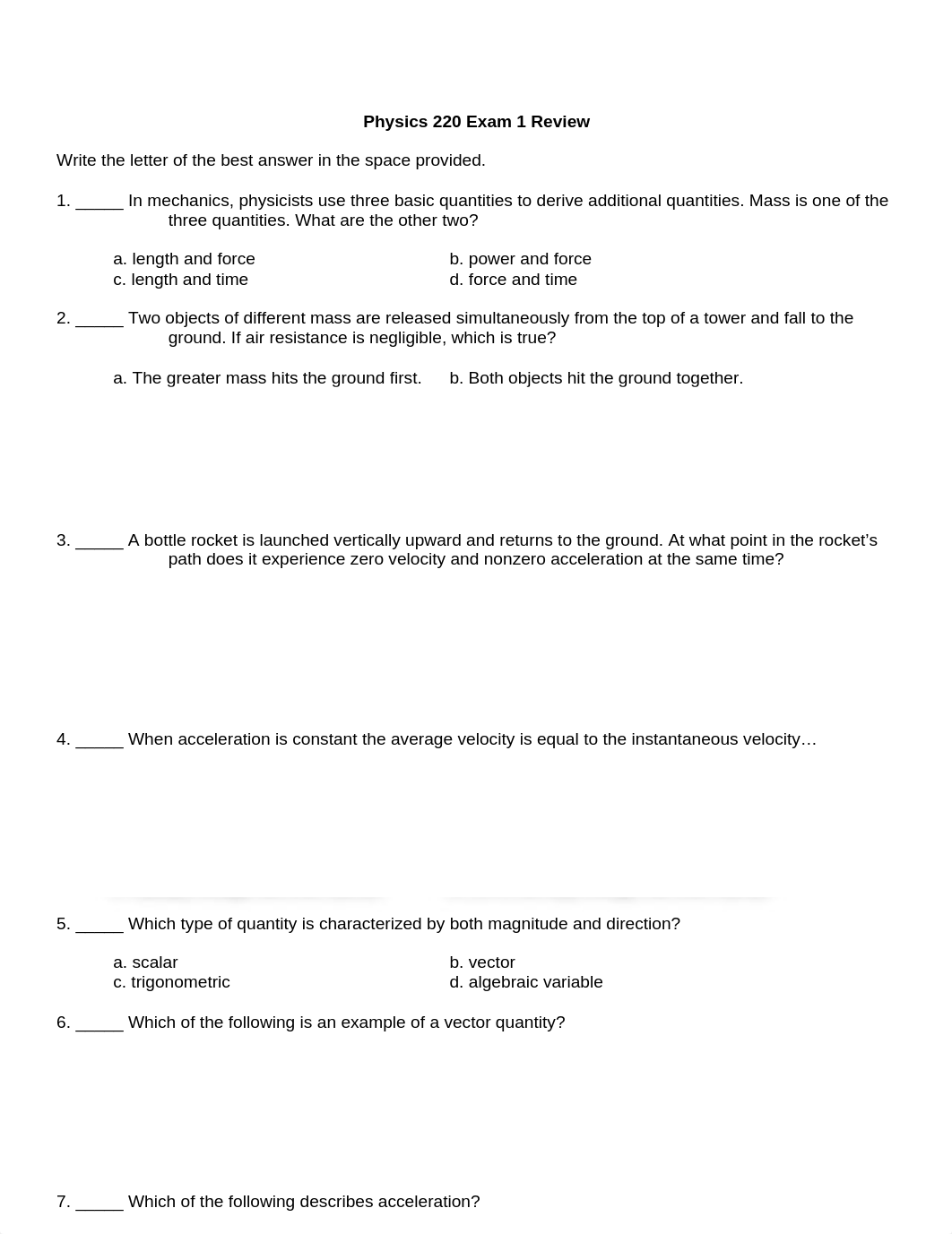 Phys220 Exam I Review.doc_dx23upytm34_page1