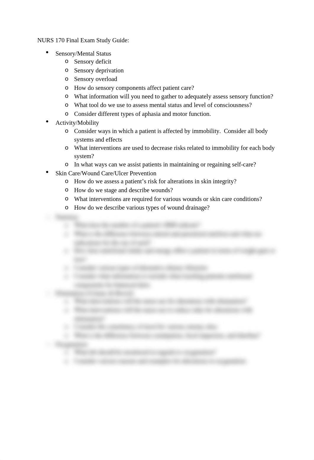 NURS 170 Final Exam Study Guide.docx_dx28g6py7v9_page1