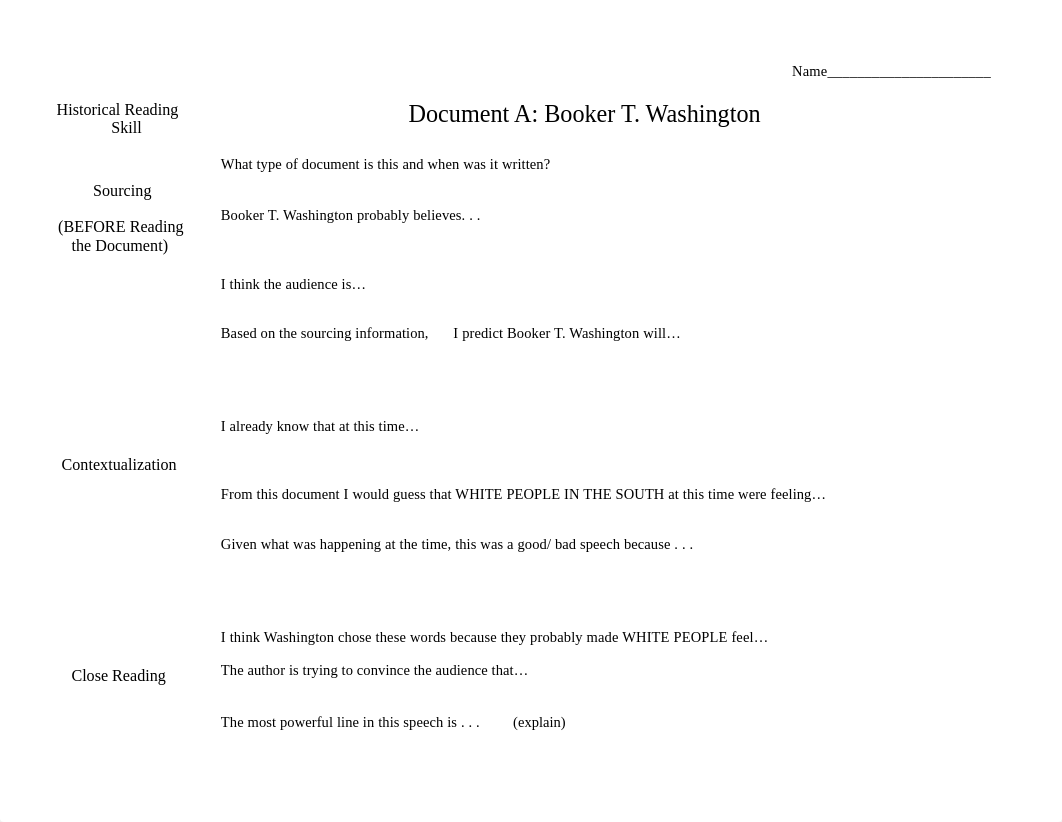 Kami Export - Ryan Vanathayan - Booker T. Washington and W.E.B. DuBois Graphic Organizer.pdf_dx2f5538iih_page1