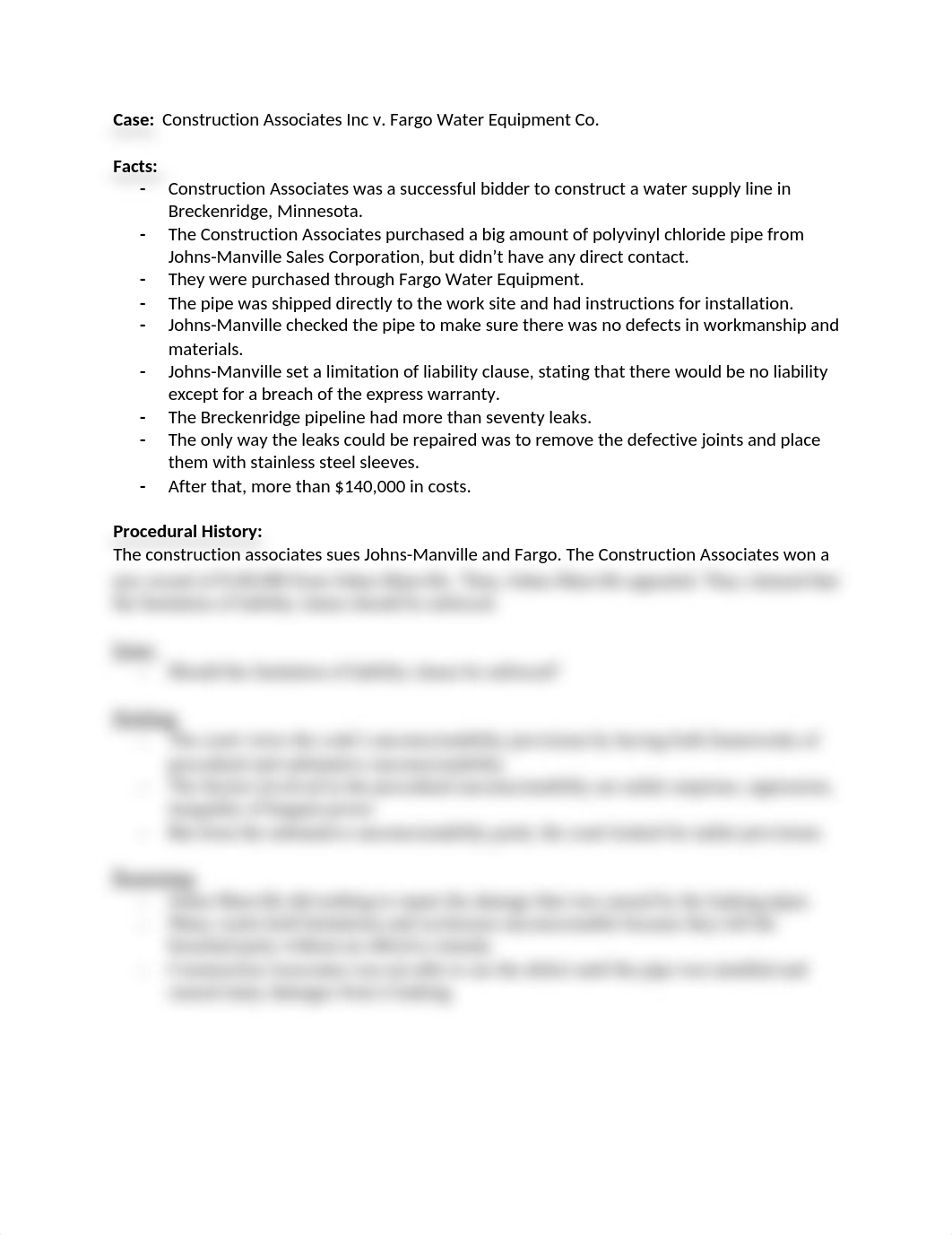 Construction Associates, Inc. v. Fargo Water Equipment Co..docx_dx2xeas77eq_page1