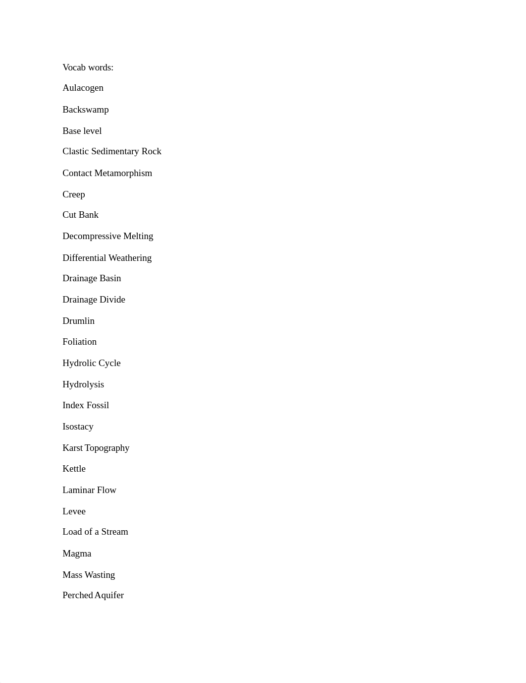 Geology Final Exam Study Guide_dx33uwx4fxe_page1