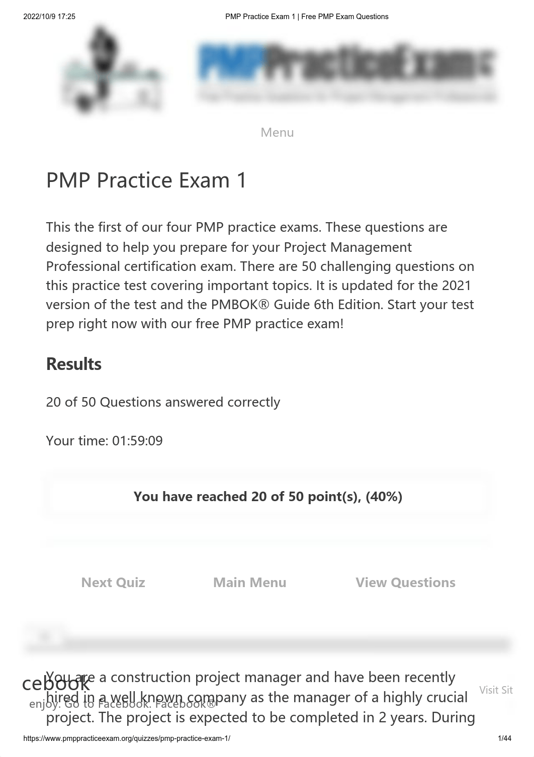 PMP Practice Exam 1 _ Free PMP Exam Questions.pdf_dx35l763j1o_page1