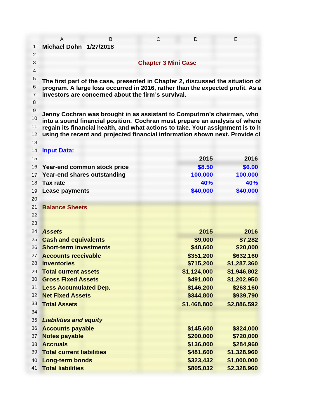 BA 520 Chapter 3 Case Study.xlsx_dx35liw0ra7_page1