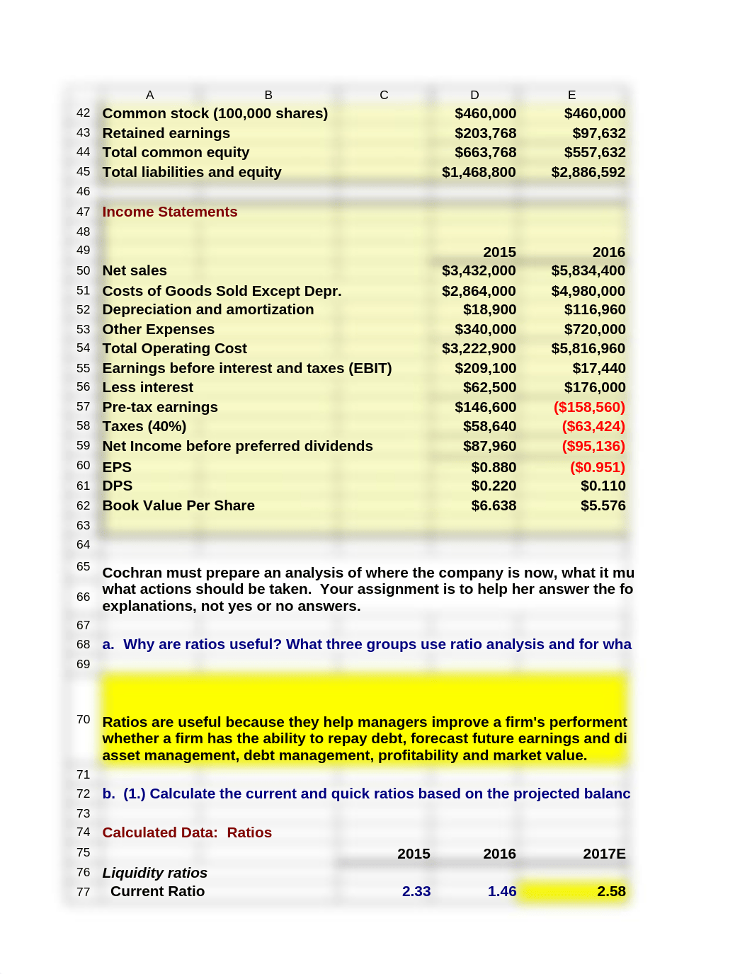 BA 520 Chapter 3 Case Study.xlsx_dx35liw0ra7_page2