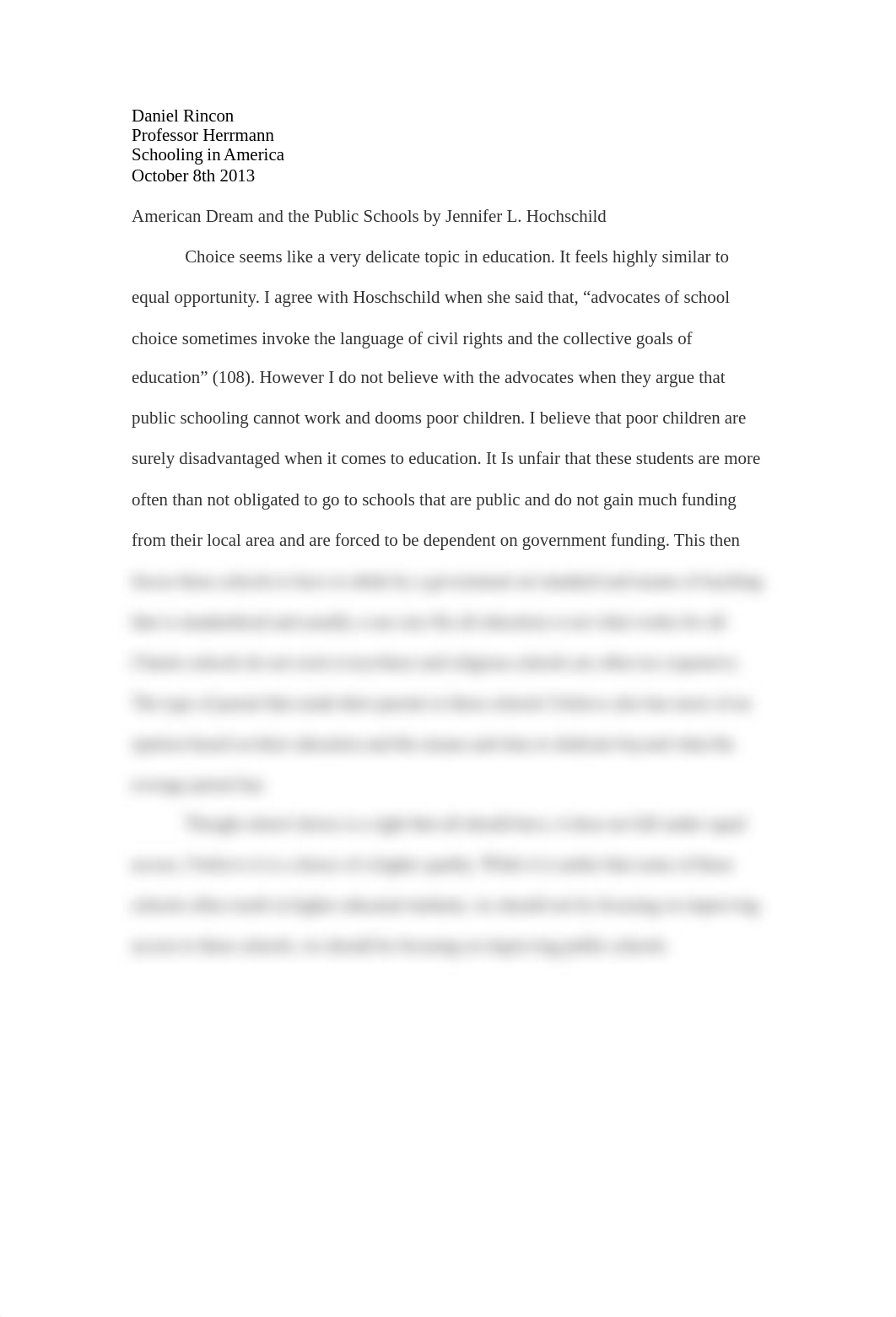 American Dream and the Public Schools by Jennifer L. Hochschild_dx3dijgn4vq_page1