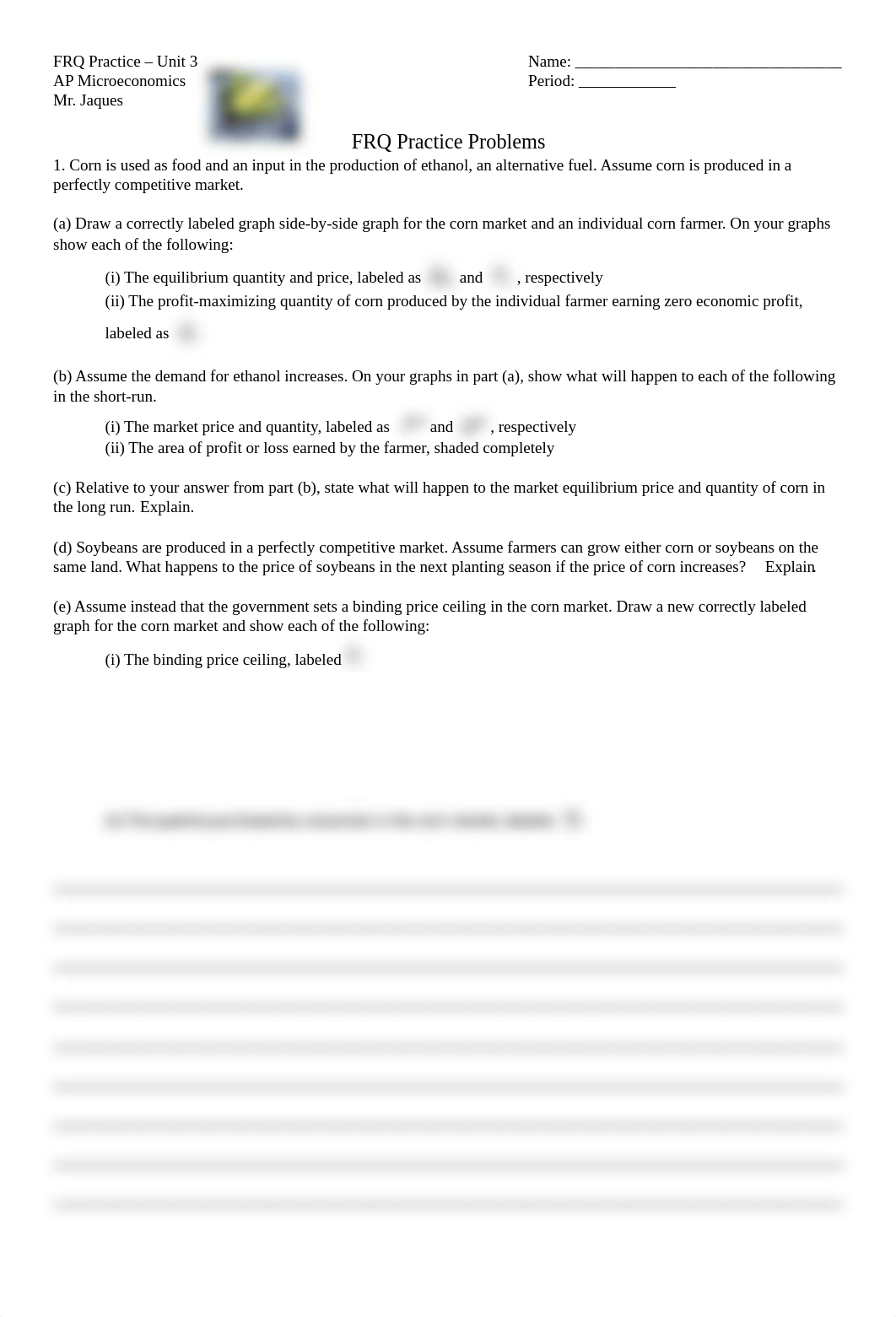 Samuel Neuman - FRQ Practice Worksheet & HW - Unit 3 - #2.pdf_dx3gdh7ud8l_page1