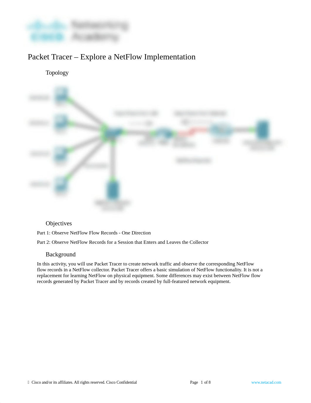 11.2.3.10 Packet Tracer - Explore a NetFlow Implementation.docx_dx3mbm88y87_page1