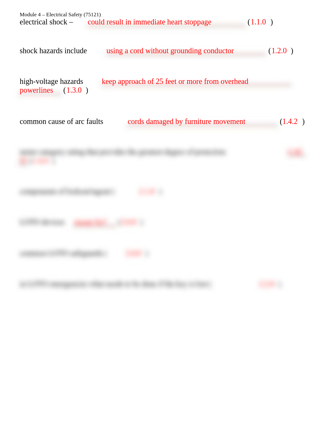 75121 Module 4 - Electrical Safety (Key Points).docx_dx3mnczf6tp_page1