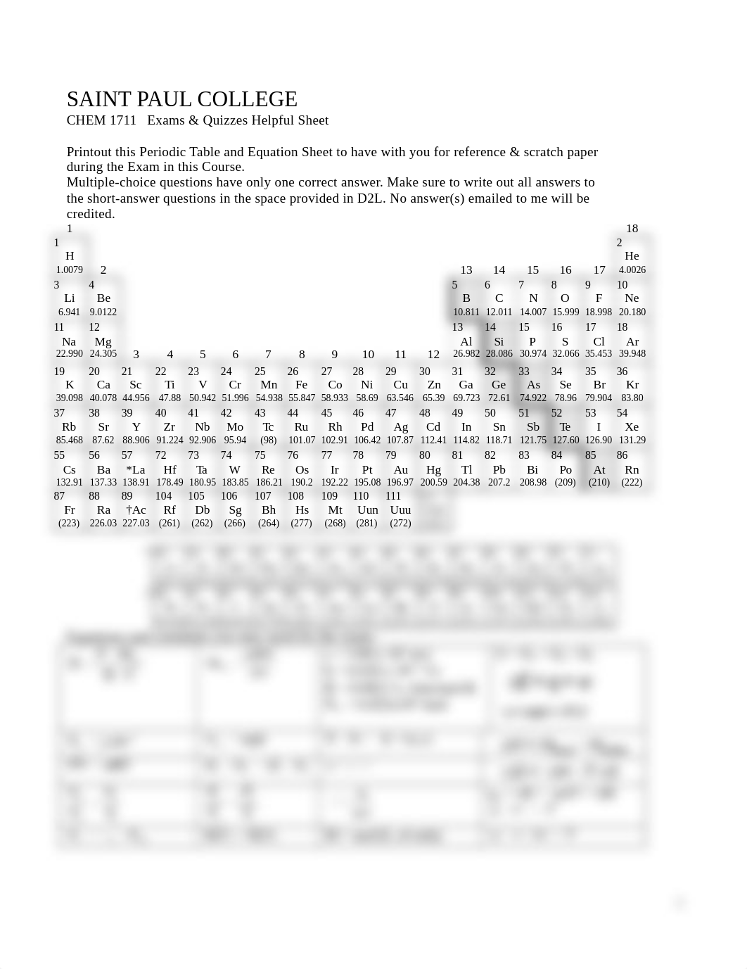 Chem 1711 Exam-1 Helpful Sheet for Online Exams.doc_dx3vizl8npz_page1