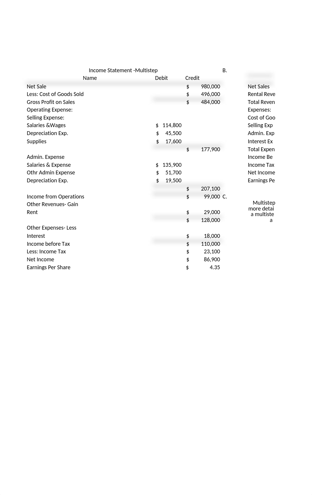 Intermediate Accounting chapter 4 exercises.xlsx_dx3vlywc19n_page2