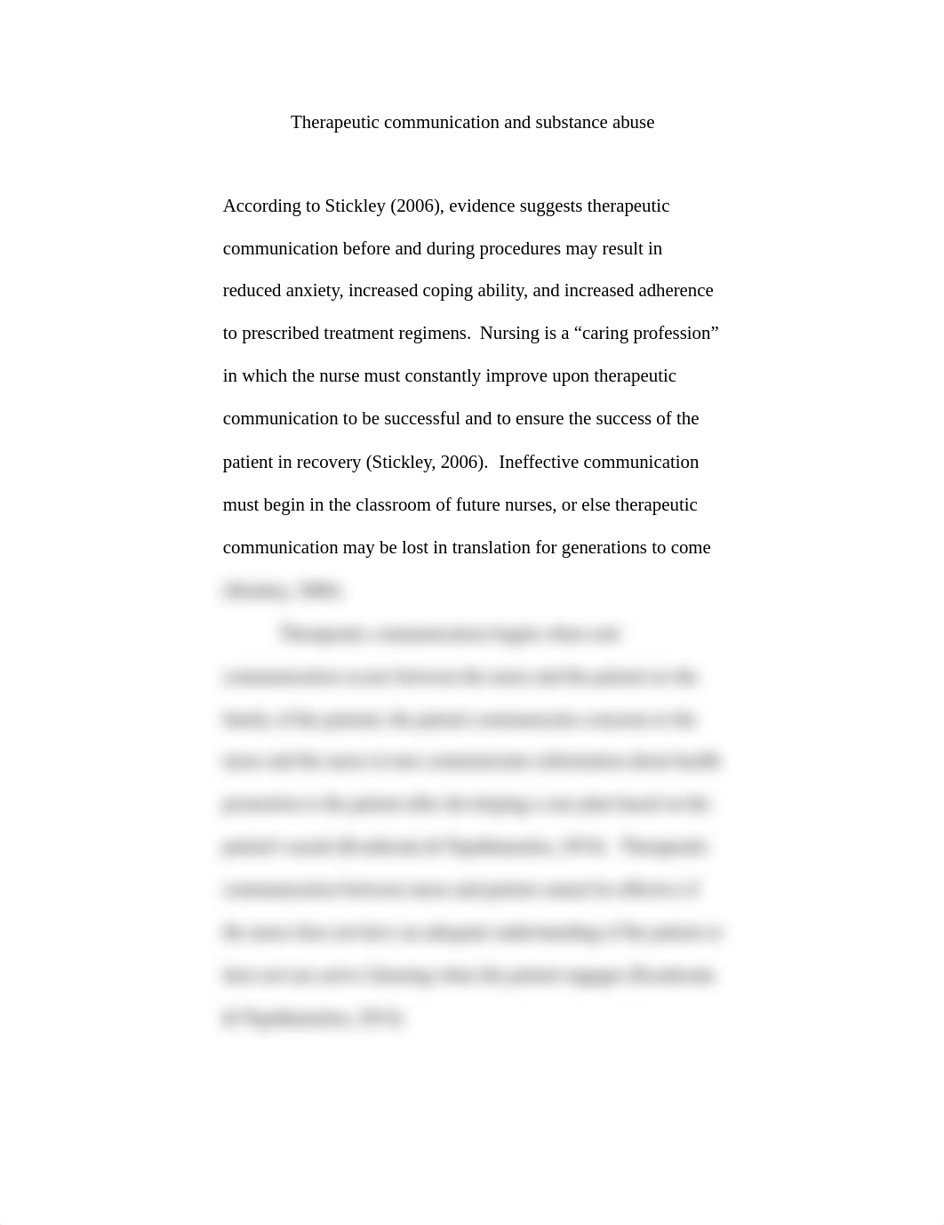 Therapeutic communication and substance abuse.docx_dx3ybis0nz3_page1