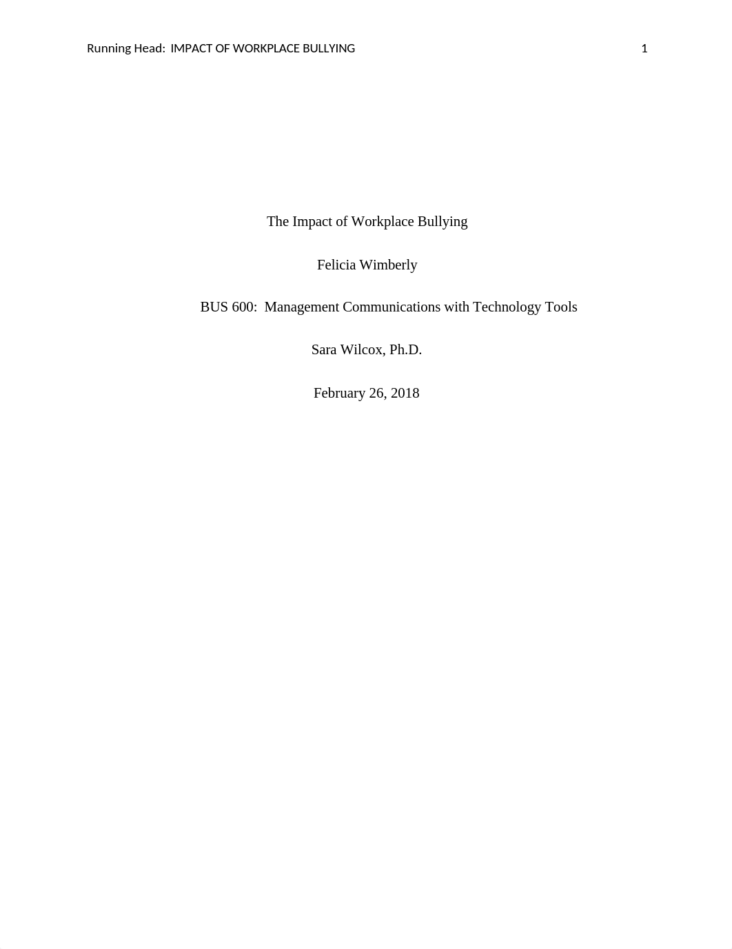 The Impact of Workplace Bullying.docx_dx3yi39h8fc_page1